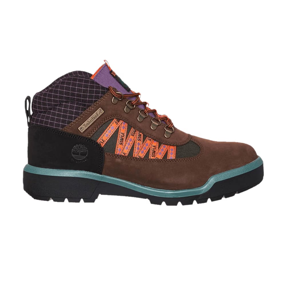 Staple x Timberland Field Boot Chukka Mid Dark Brown Nubuck