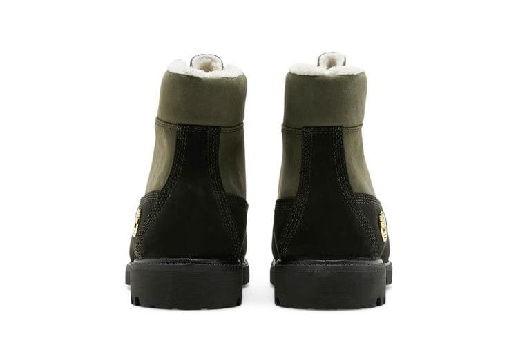Timberland 6 Inch Fleece Lined Waterproof Boot Black Grape Leaf