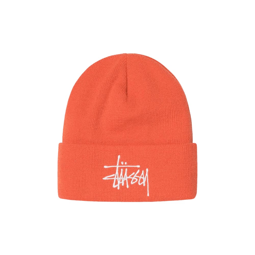 Stussy Big Basic Thinsulate Beanie Orange
