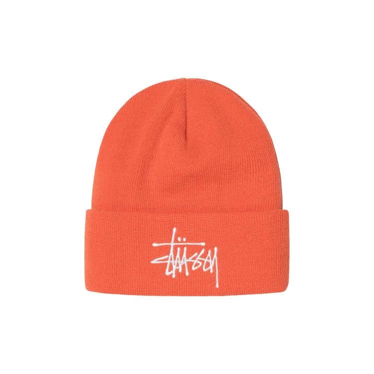 Stussy Big Basic Thinsulate Beanie Orange