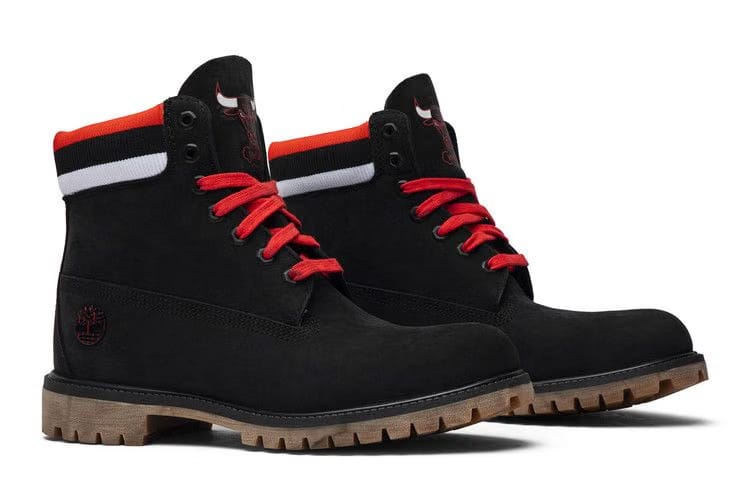 NBA x Mitchell and Ness x Timberland 6 Inch Classic Premium Boot Chicago Bulls