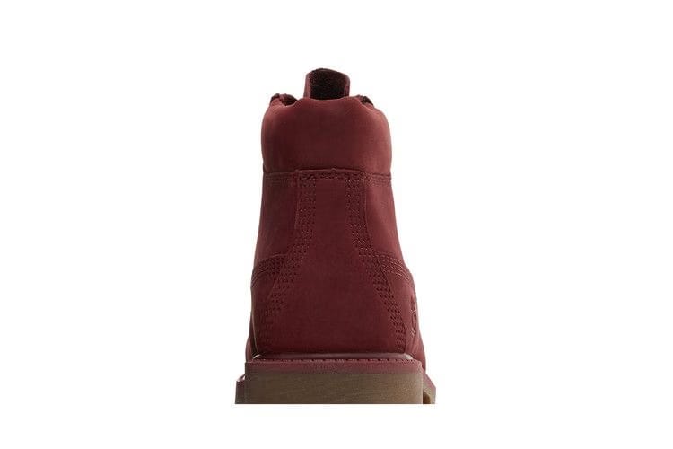 Timberland 6 Inch Premium Little Kids Burgundy