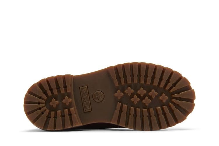 Timberland 6 Inch Premium Little Kids Burgundy