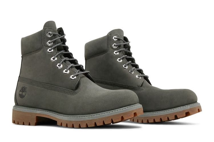 Timberland 6 Inch Waterproof Premium Boot Dark Grey
