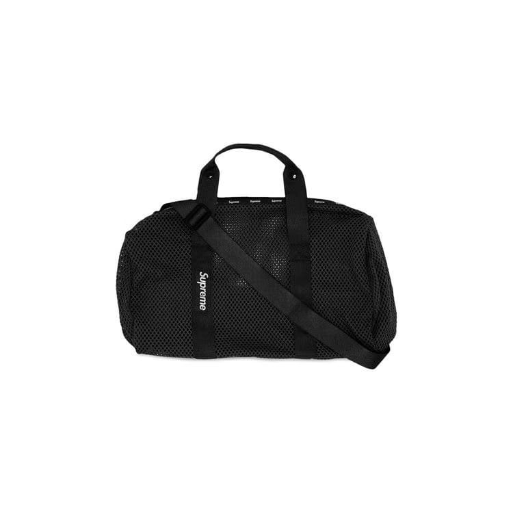 Supreme Mesh Duffle Bag Black