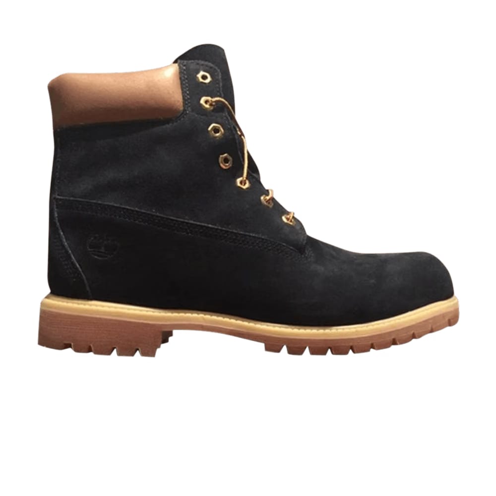 Timberland 6 Inch Premium Suede Boot Black