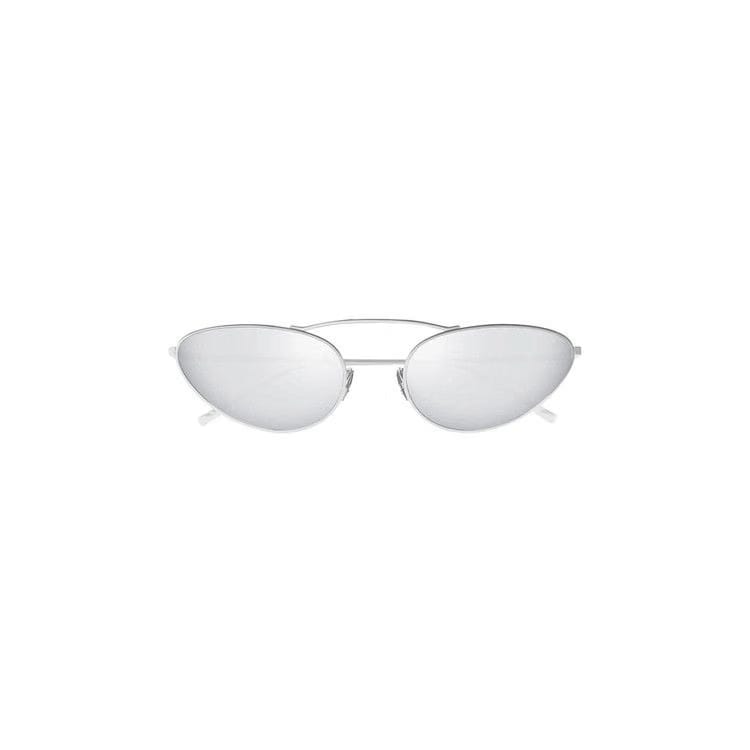 Saint Laurent Cat Eye Sunglasses Silver