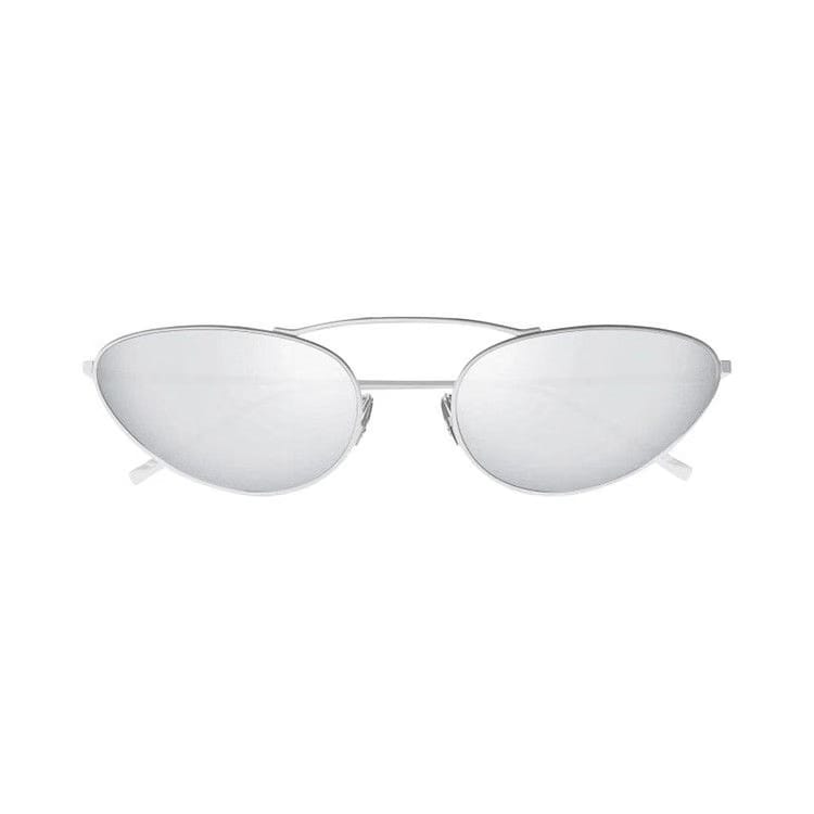 Saint Laurent Cat Eye Sunglasses Silver