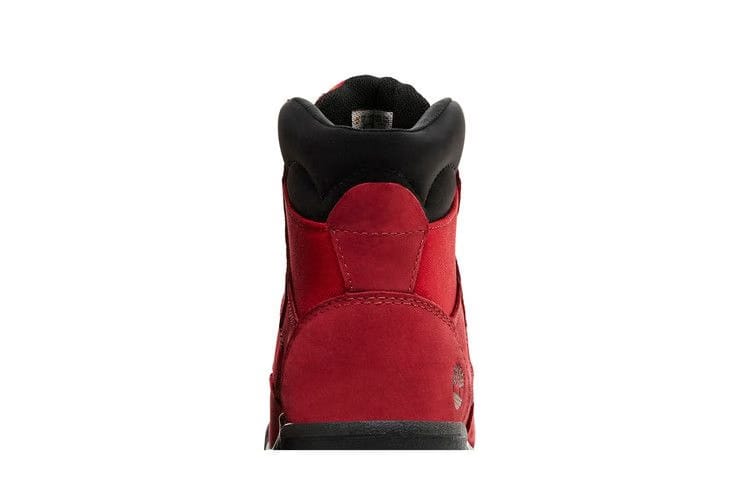Timberland 6 Inch Field Boot Junior Dark Red Black