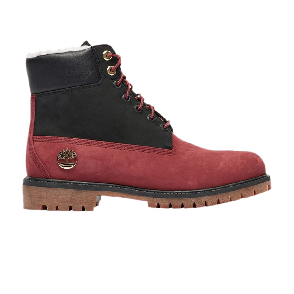 Timberland 6 Inch Premium Waterproof Warm-Lined Boot Dark Red