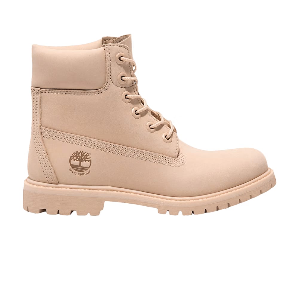Timberland Wmns 6 Inch Lace Up Waterproof Boot 'Beige'