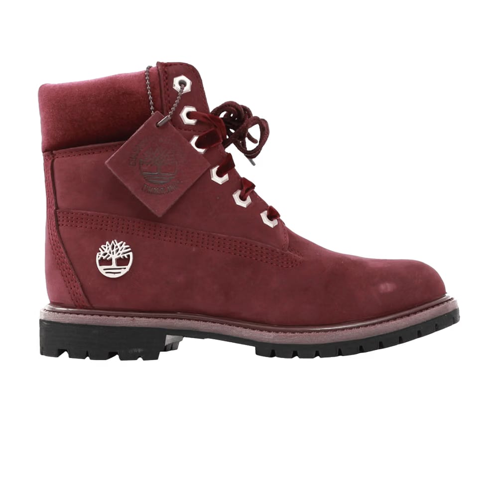 Timberland Wmns 6 Inch Premium Boot 'Burgundy'