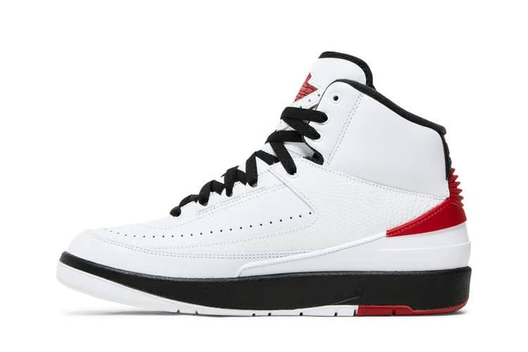 Wmns Air Jordan 2 Retro WhiteVarsity RedBlack