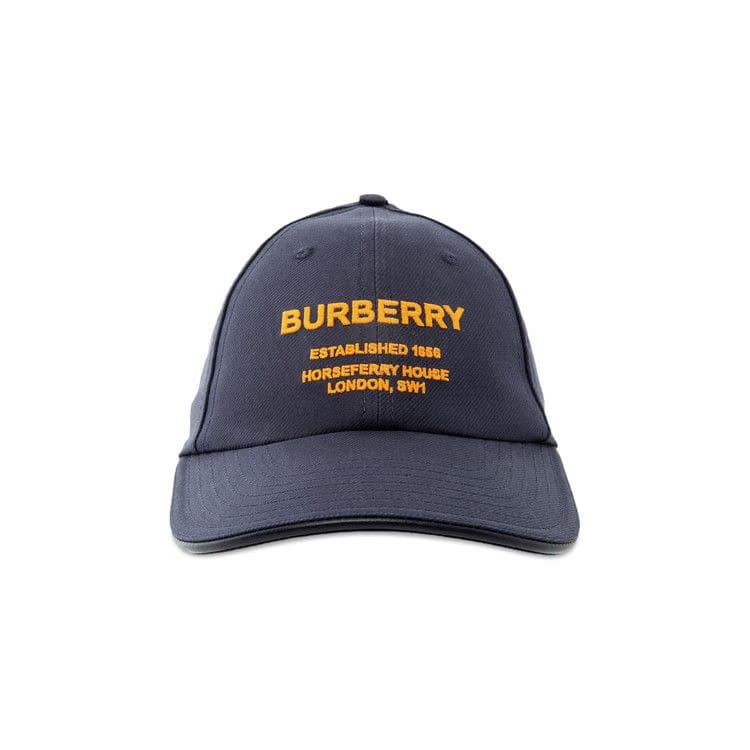 Burberry Horseferry Motif Baseball Cap Midnight Blue