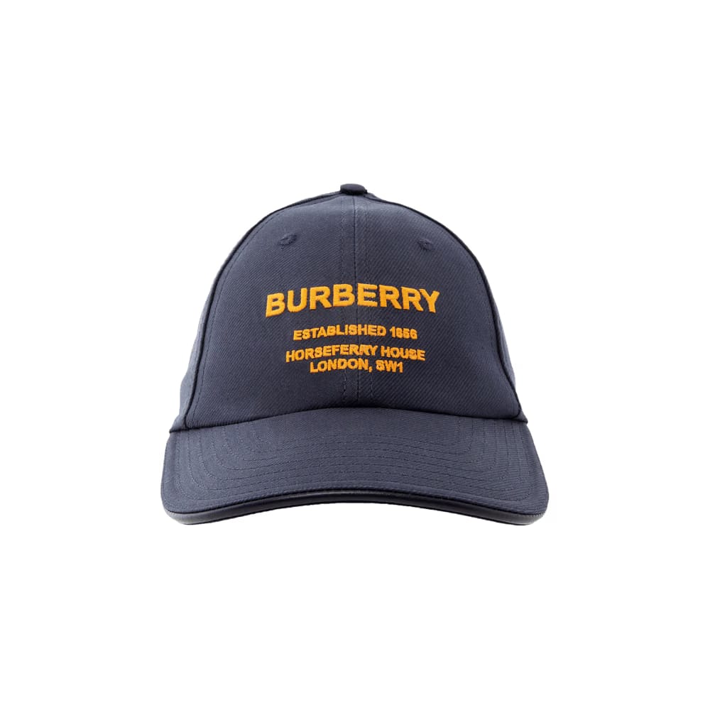 Burberry Horseferry Motif Baseball Cap Midnight Blue