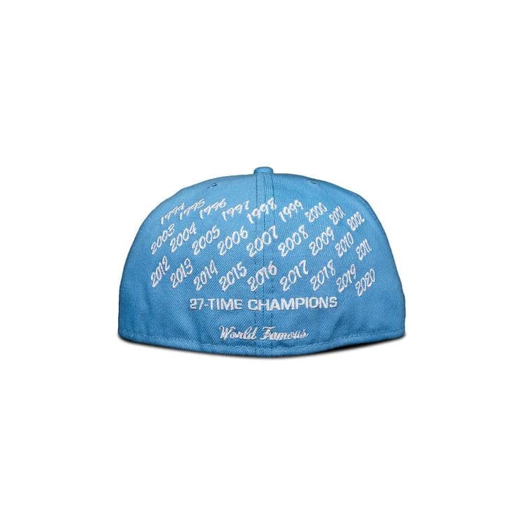Supreme x New Era Champions Box Logo Hat Bright Blue