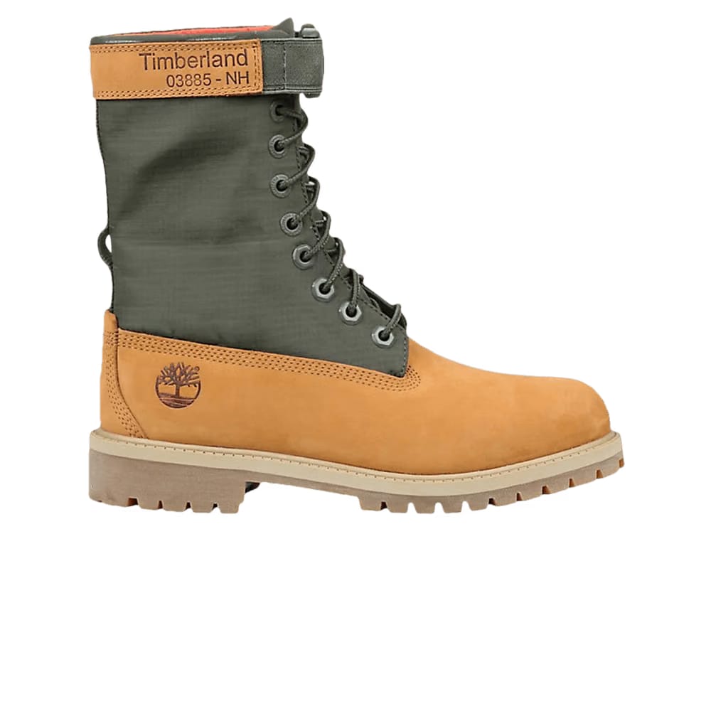 Timberland 6 Inch Premium Gaiter Boot Junior Wheat Green