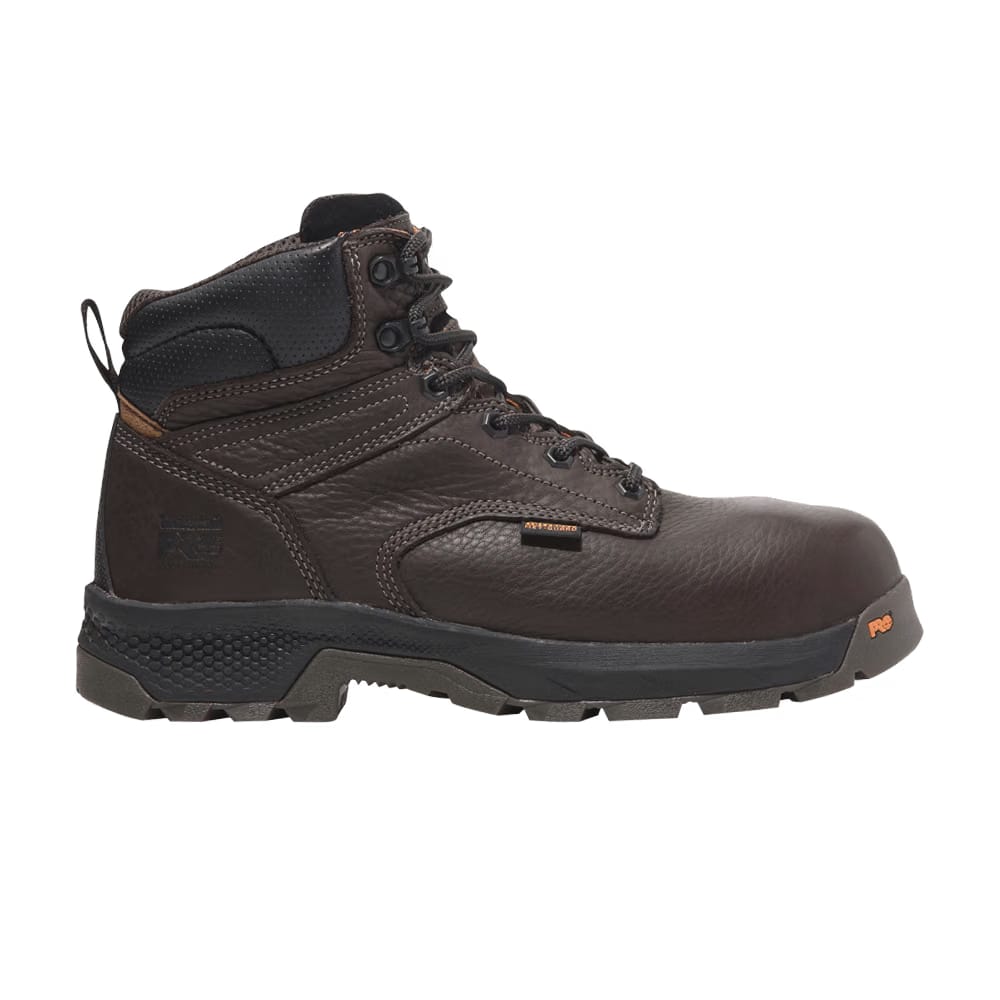Timberland TiTAN EV 6 Inch Composite Toe Work Boot Dark Brown