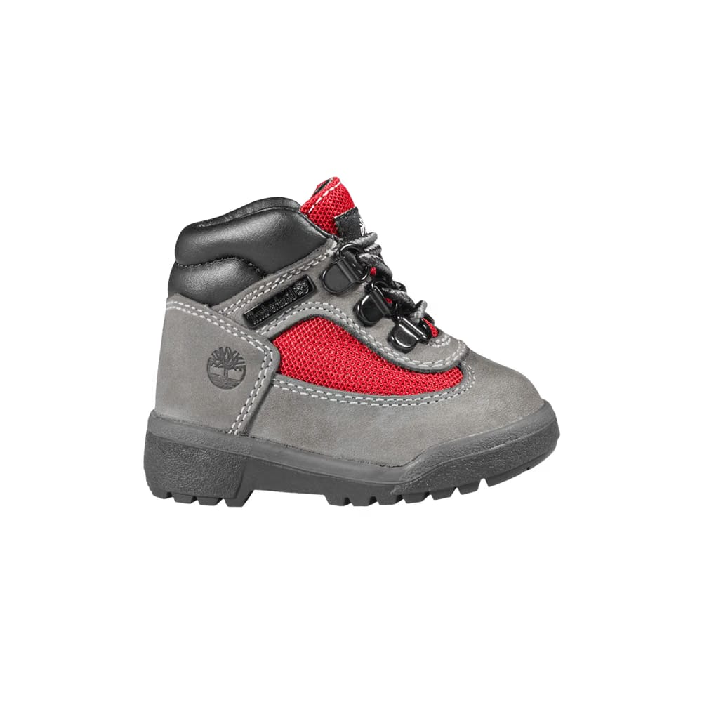 Timberland Field Boot Mid Boot Toddler Grey Red