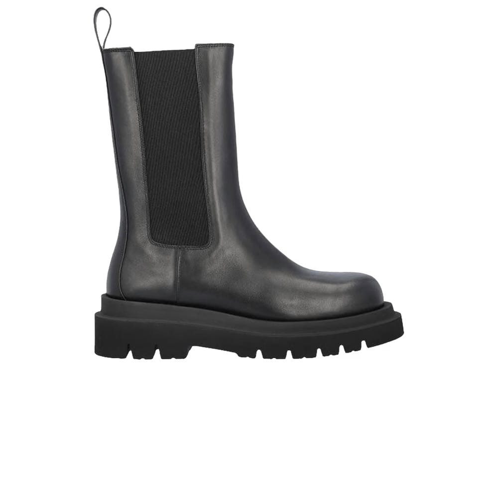 Bottega Veneta Wmns Lug Boot 'Fur - Black'