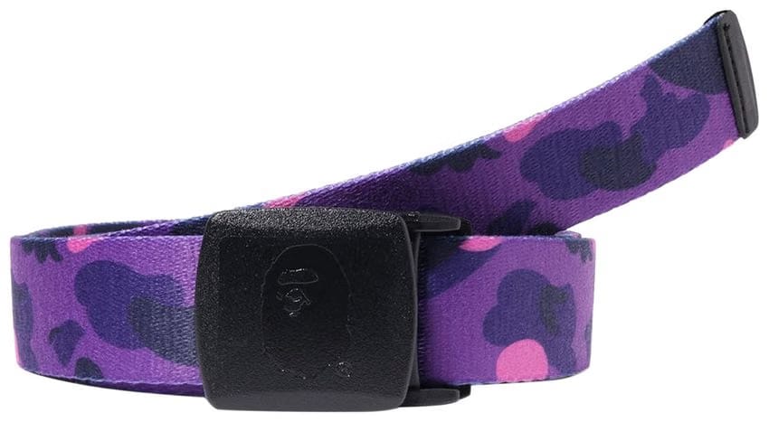 BAPE Color Camo Gi Belt Purple
