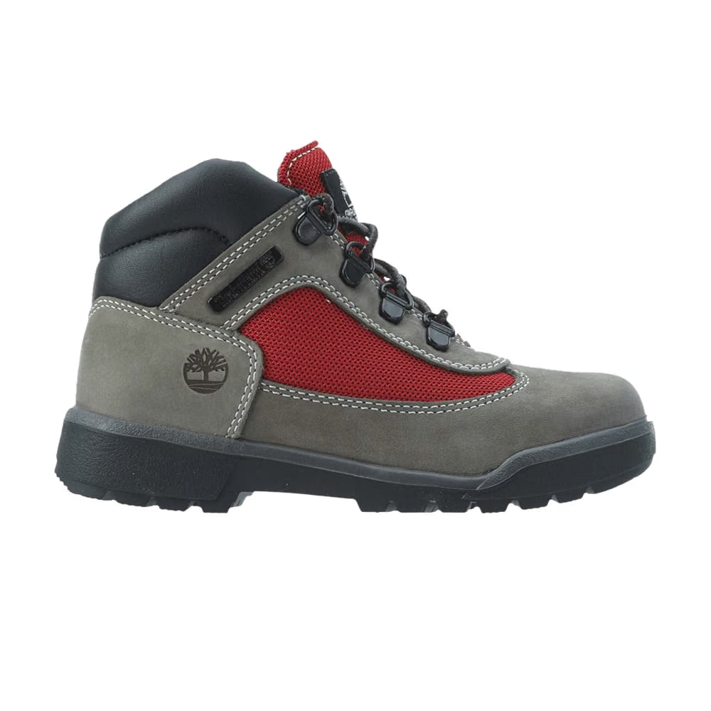 Timberland Field Boot Mid Boot Youth Grey Red