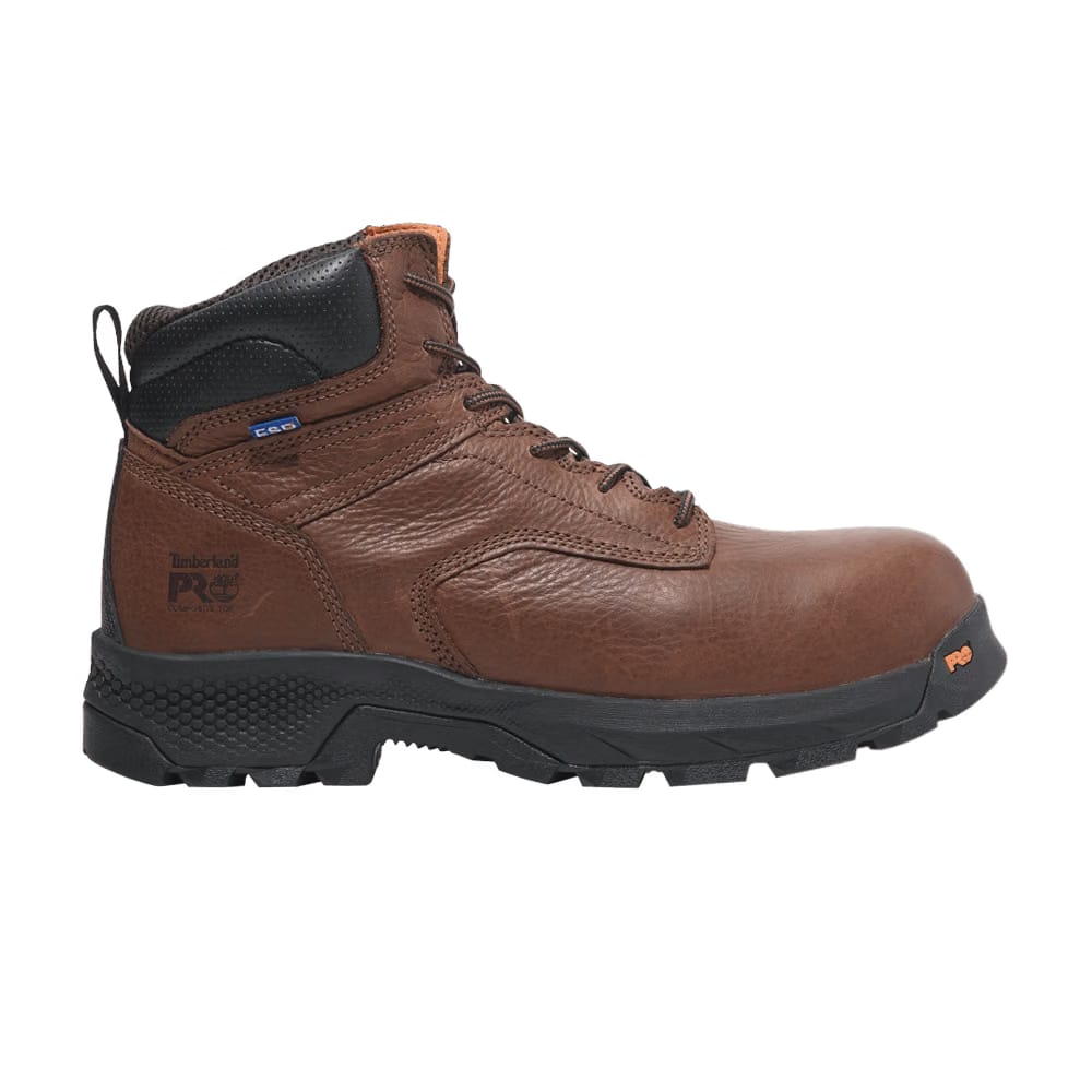 Timberland TiTAN EV 6 Inch Composite Toe Work Boot Brown