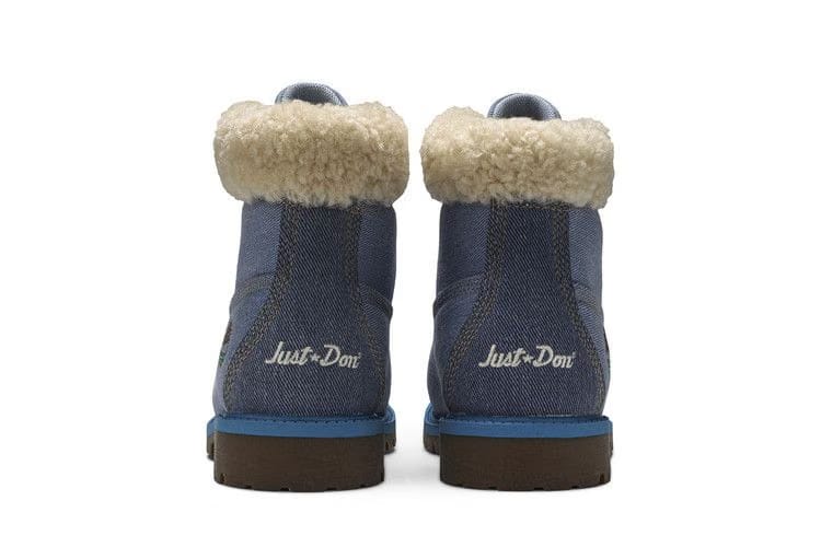 Just Don x Timberland 6 Inch Fabric Boot Junior Blue