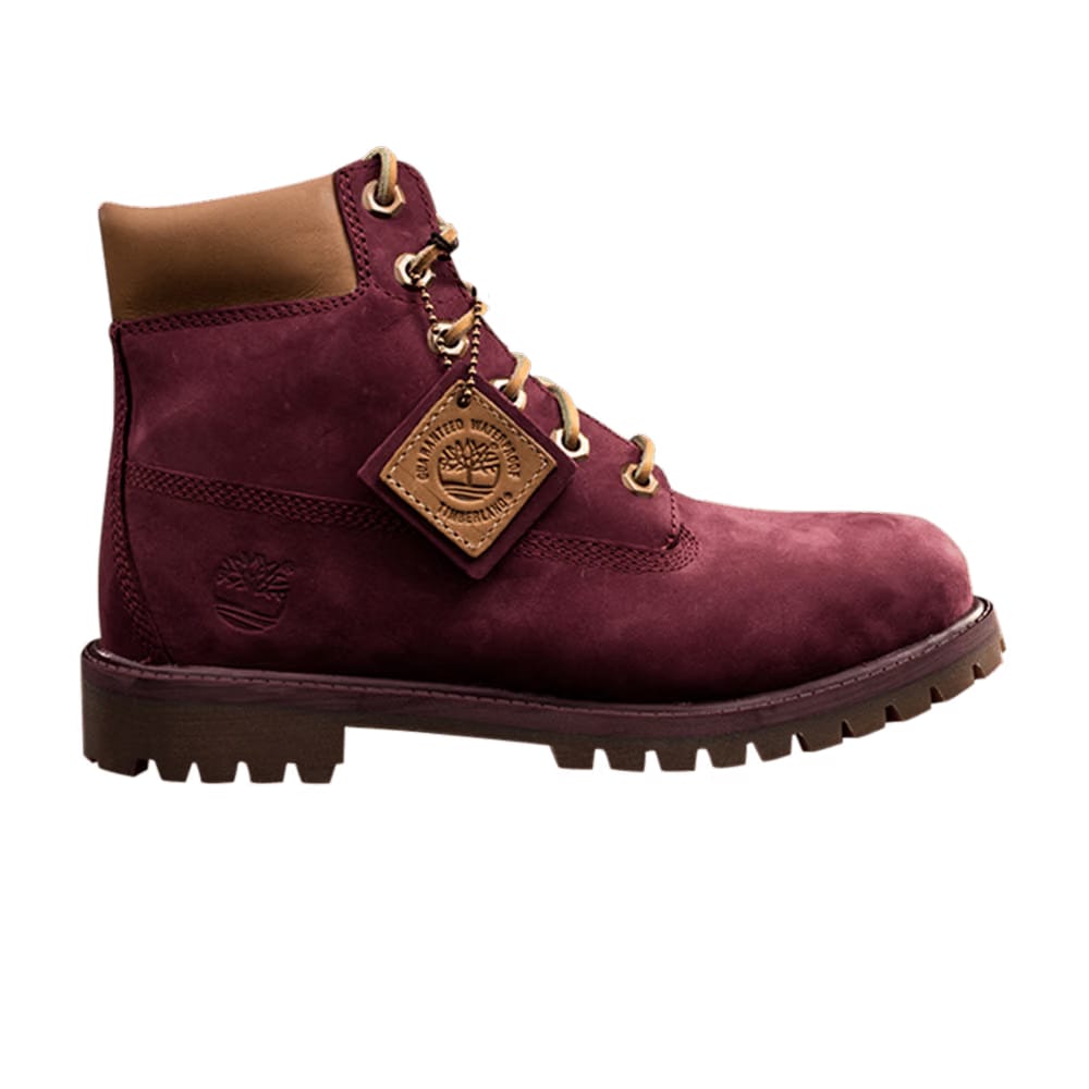 Timberland 6 Inch Premium Waterproof Boot Kids Chocolate Truffle
