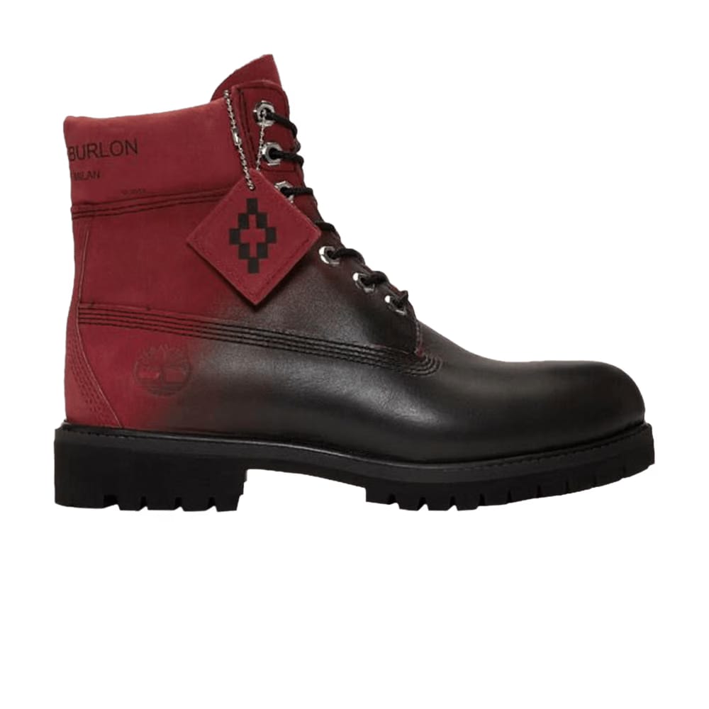 Timberland Marcelo Burlon County of Milan x 6 Inch Premium Ruby Dip Dyed