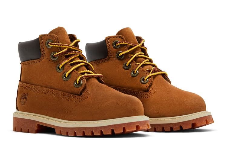 Timberland 6 Inch Premium Boot Toddler Rust