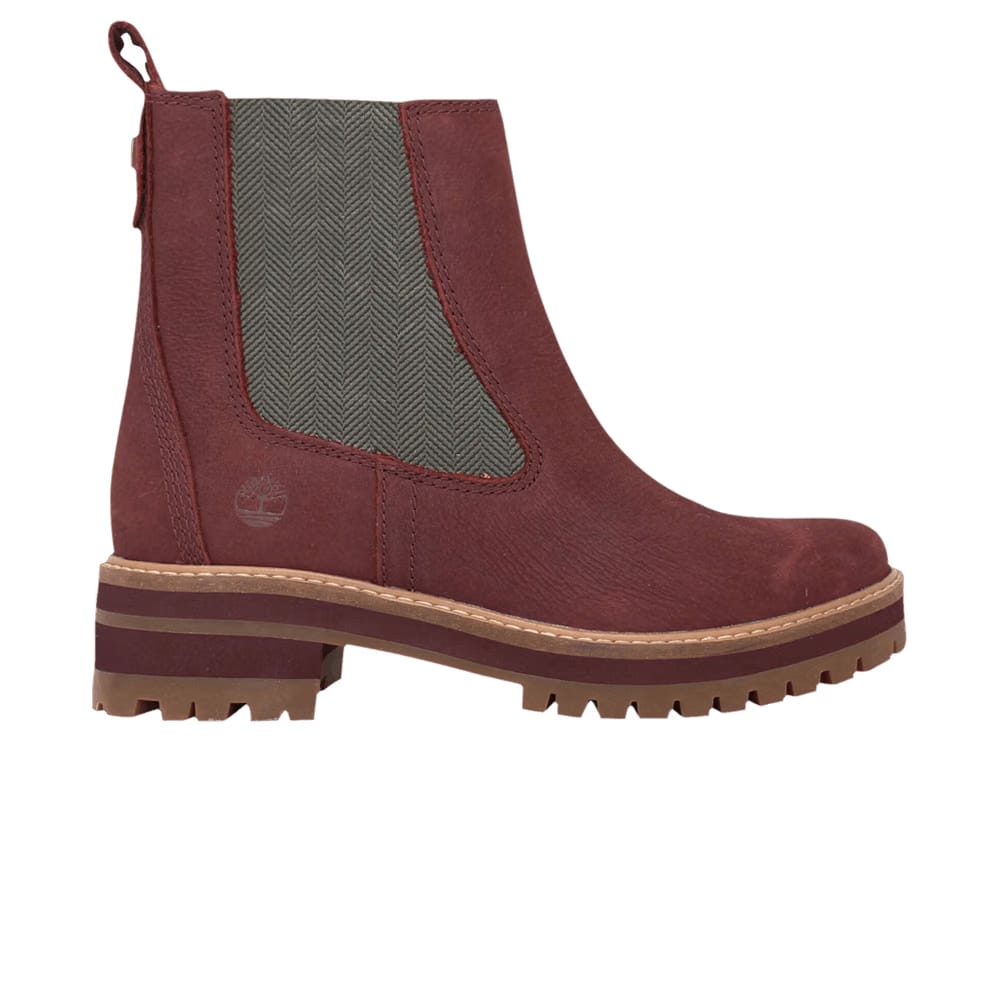 Timberland Wmns Courmayeur Valley Chelsea Boot 'Burgundy'