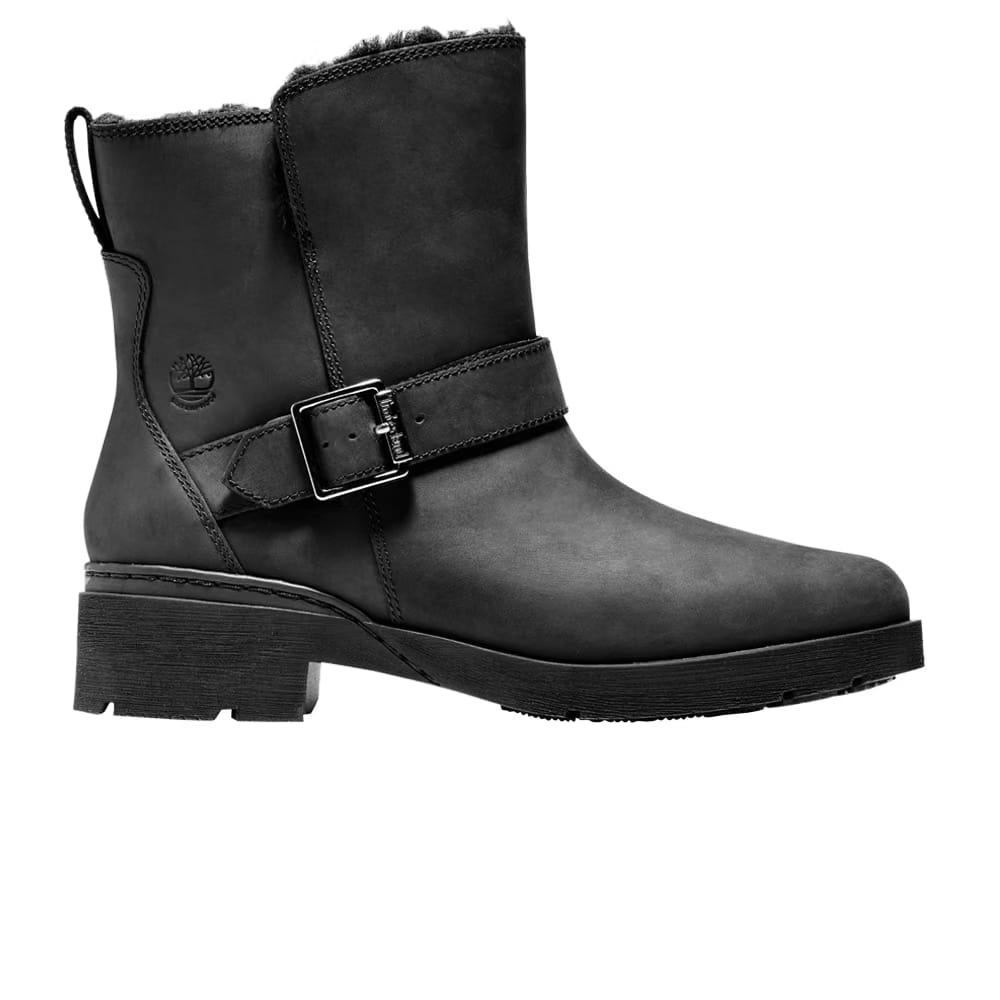 Timberland Wmns Graceyn Waterproof Biker Boot 'Black'