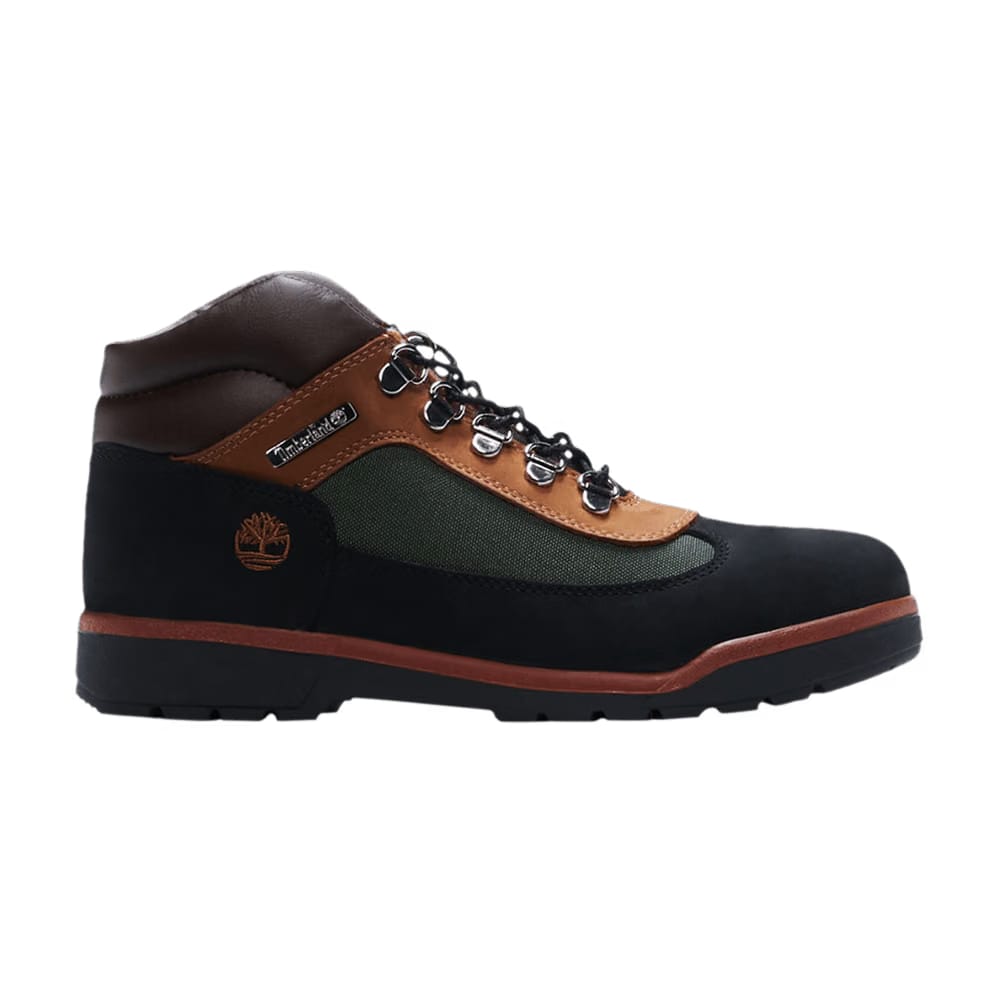 Timberland Field Boot Junior Black Brown Green