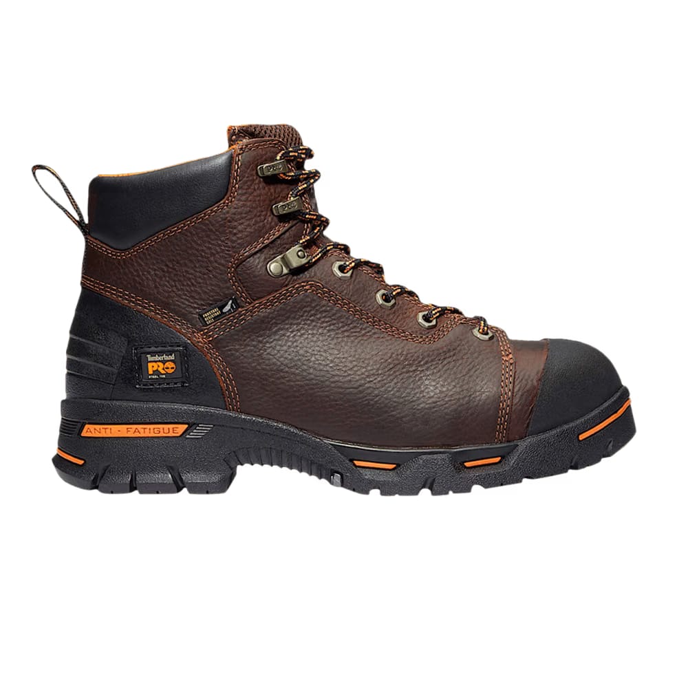 Timberland Endurance CSA 6 Inch Steel Toe Work Boot Brown