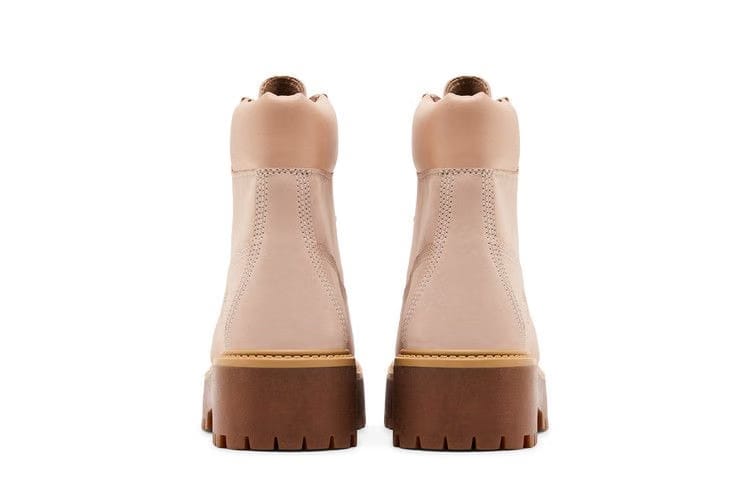 Timberland Wmns Stone Street 6 Inch Waterproof Platform Boot 'Light Pink'