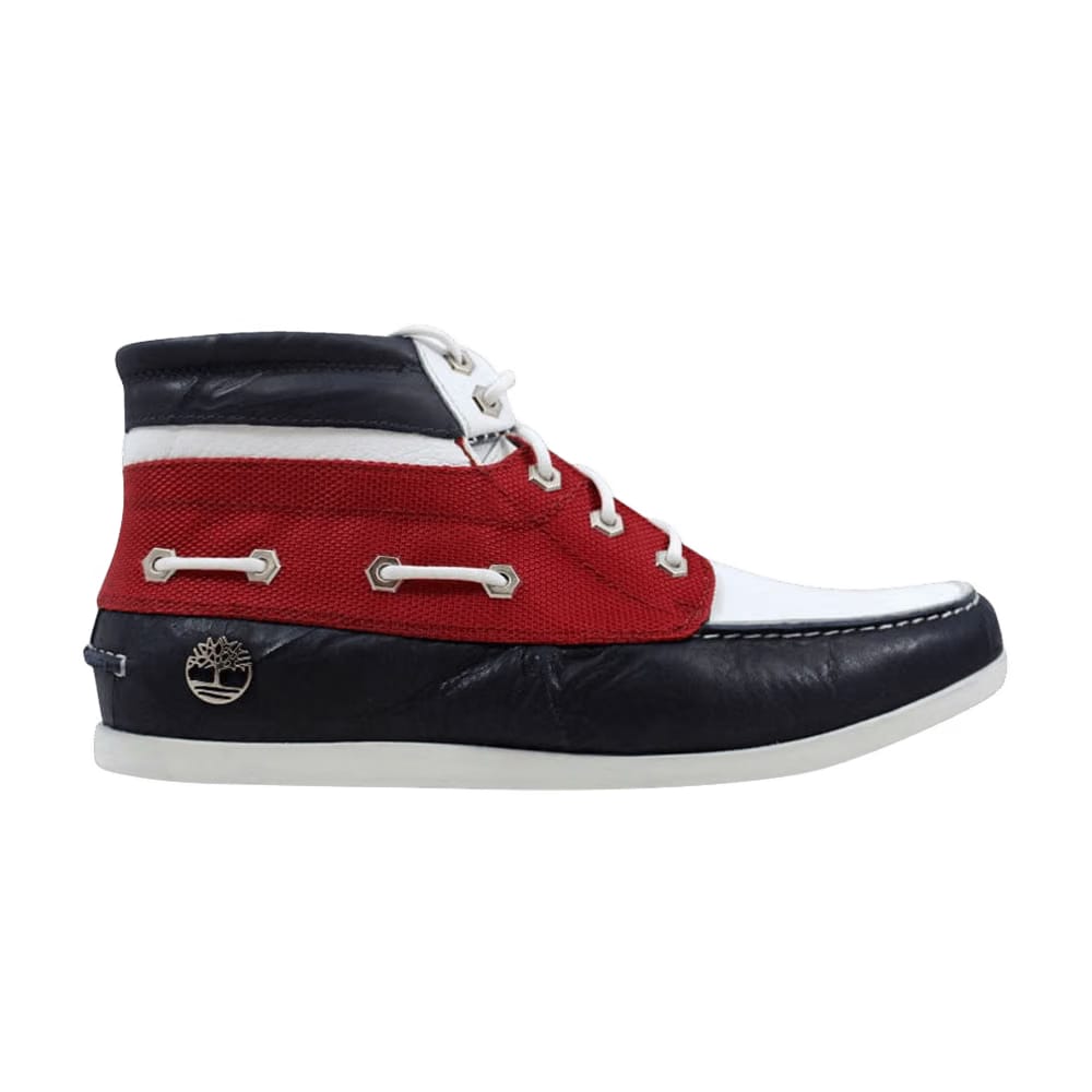 Timberland Newmarket Chukka Navy Blue Red White