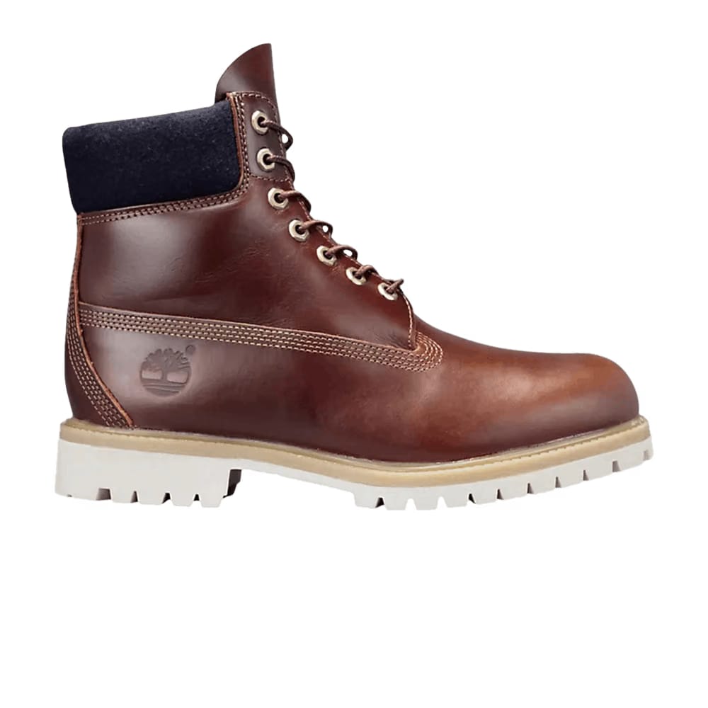 Hainsworth x Timberland 6 Inch Premium Wide Chestnut Navy