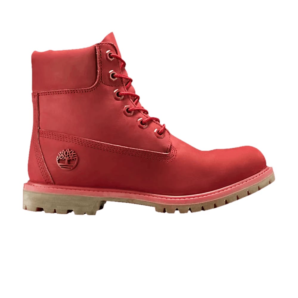 Timberland Wmns 6 Inch Premium 'Ruby Red'