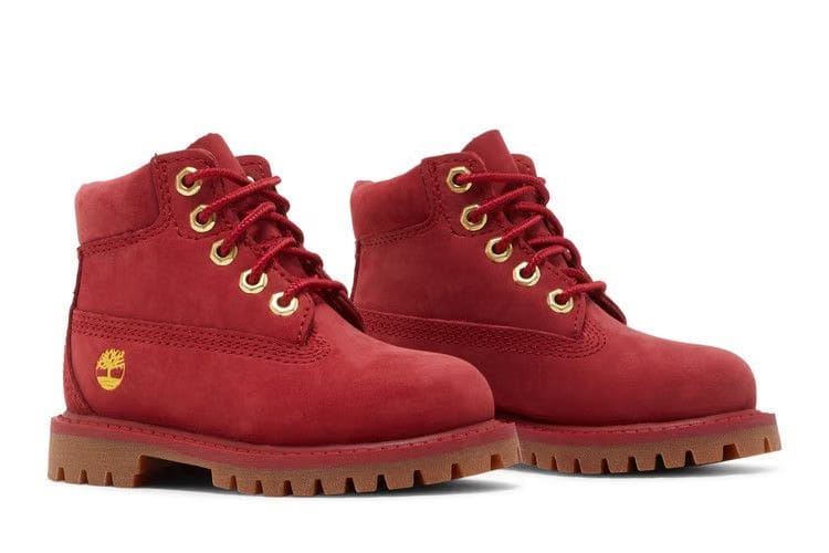 Timberland 6 Inch Premium Boot Toddler Dark Red
