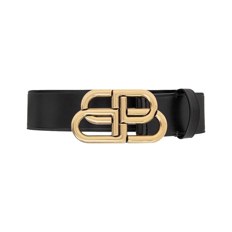 Balenciaga Belt Black/Gold