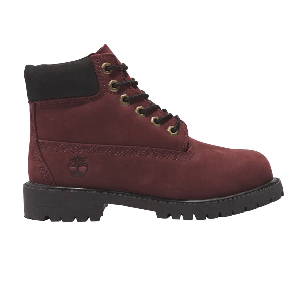Timberland 6 Inch Premium Boot Junior Burgundy