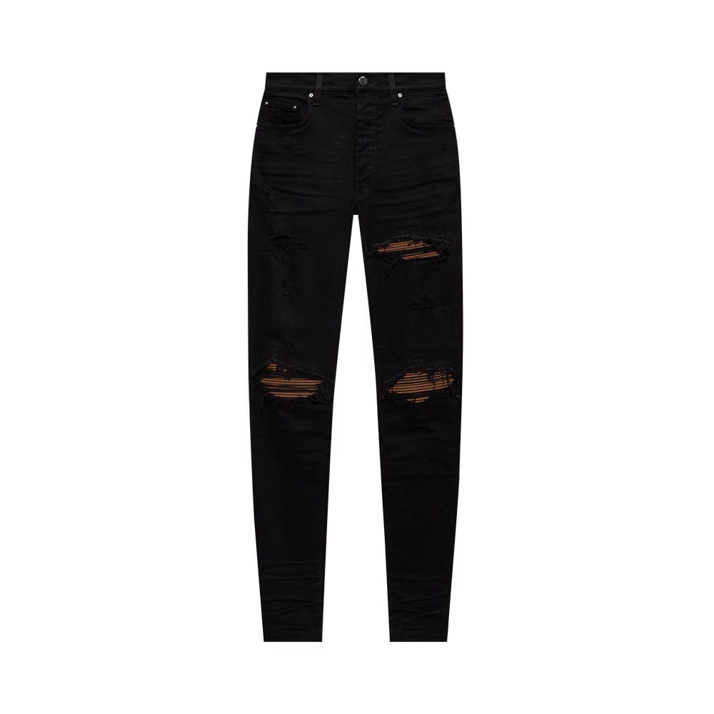 Amiri MX1 Ultra Suede Jean Black