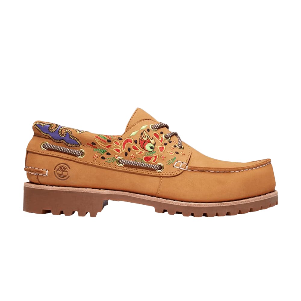 Timberland CLOT x 3-Eye Lug Handsewn Boat Wide Wheat