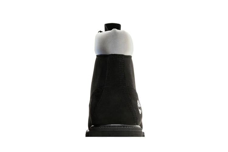 Timberland 6 Inch Premium Boot Black Silver