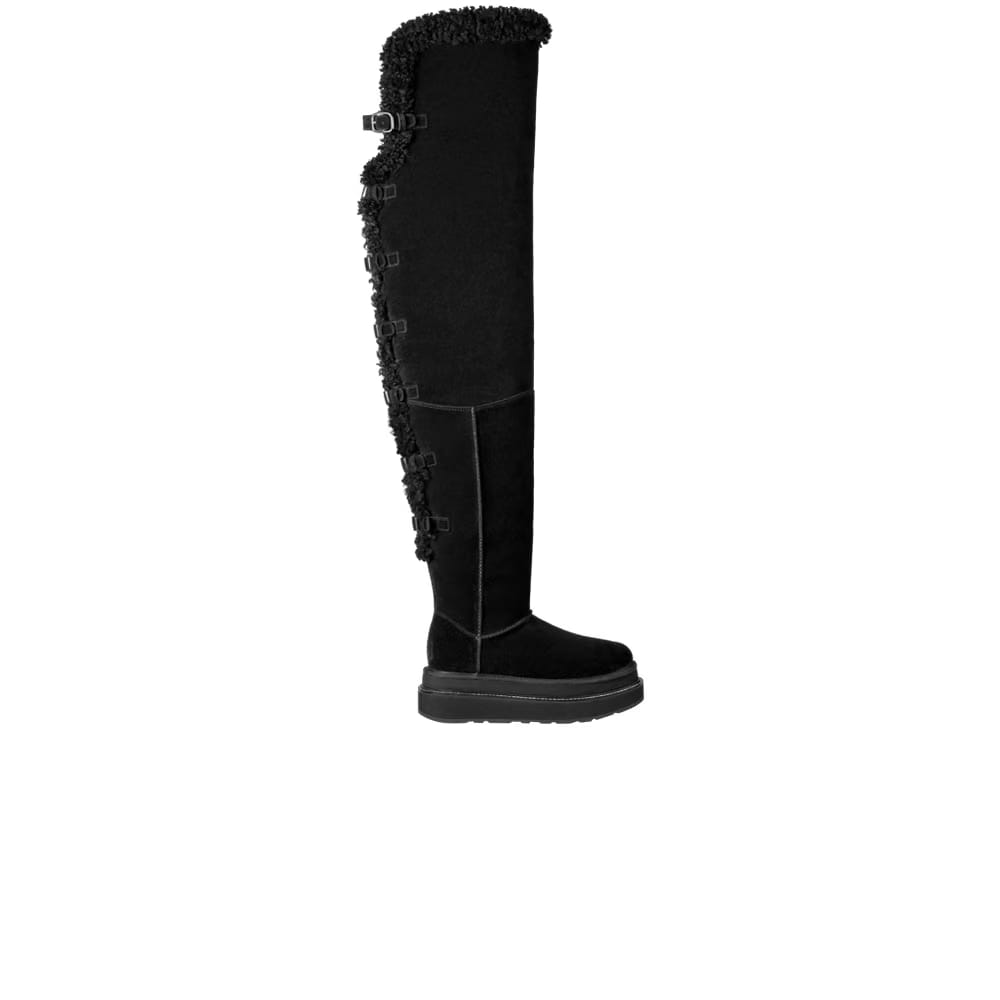Sacai x UGG Wmns Thigh High Boot 'Black'