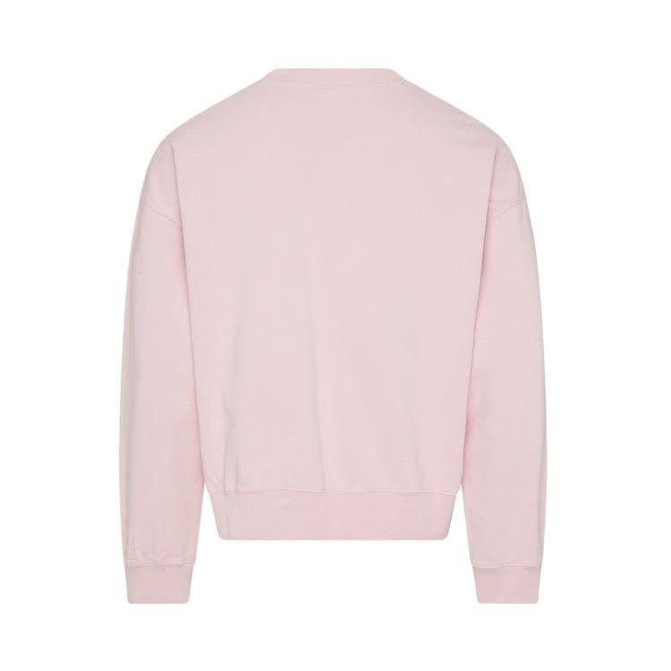 Balenciaga Regular Crewneck Sweater Faded Pink