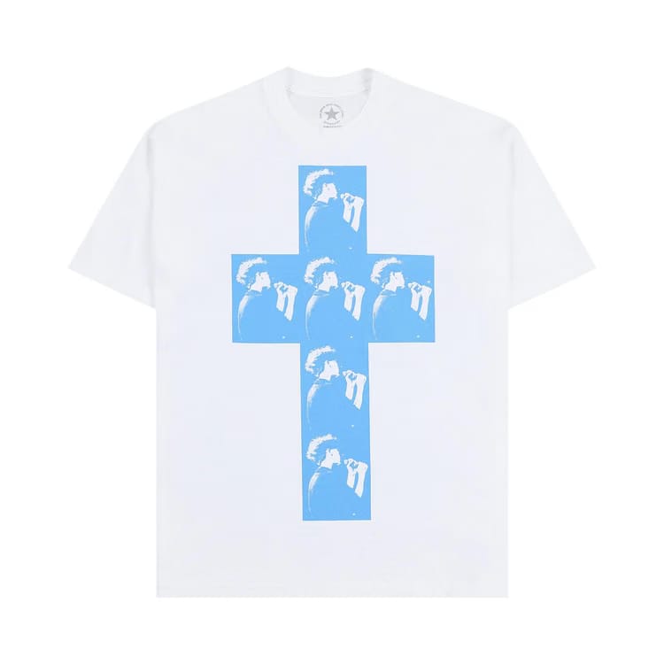 Pleasures Cross T-Shirt White