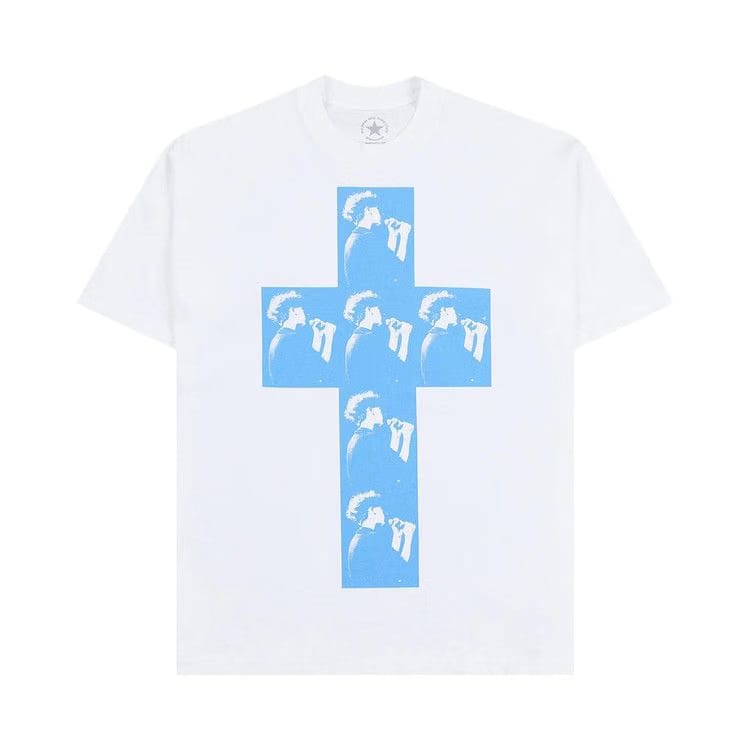 Pleasures Cross T-Shirt White