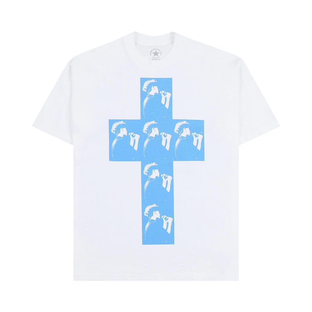 Pleasures Cross T-Shirt White